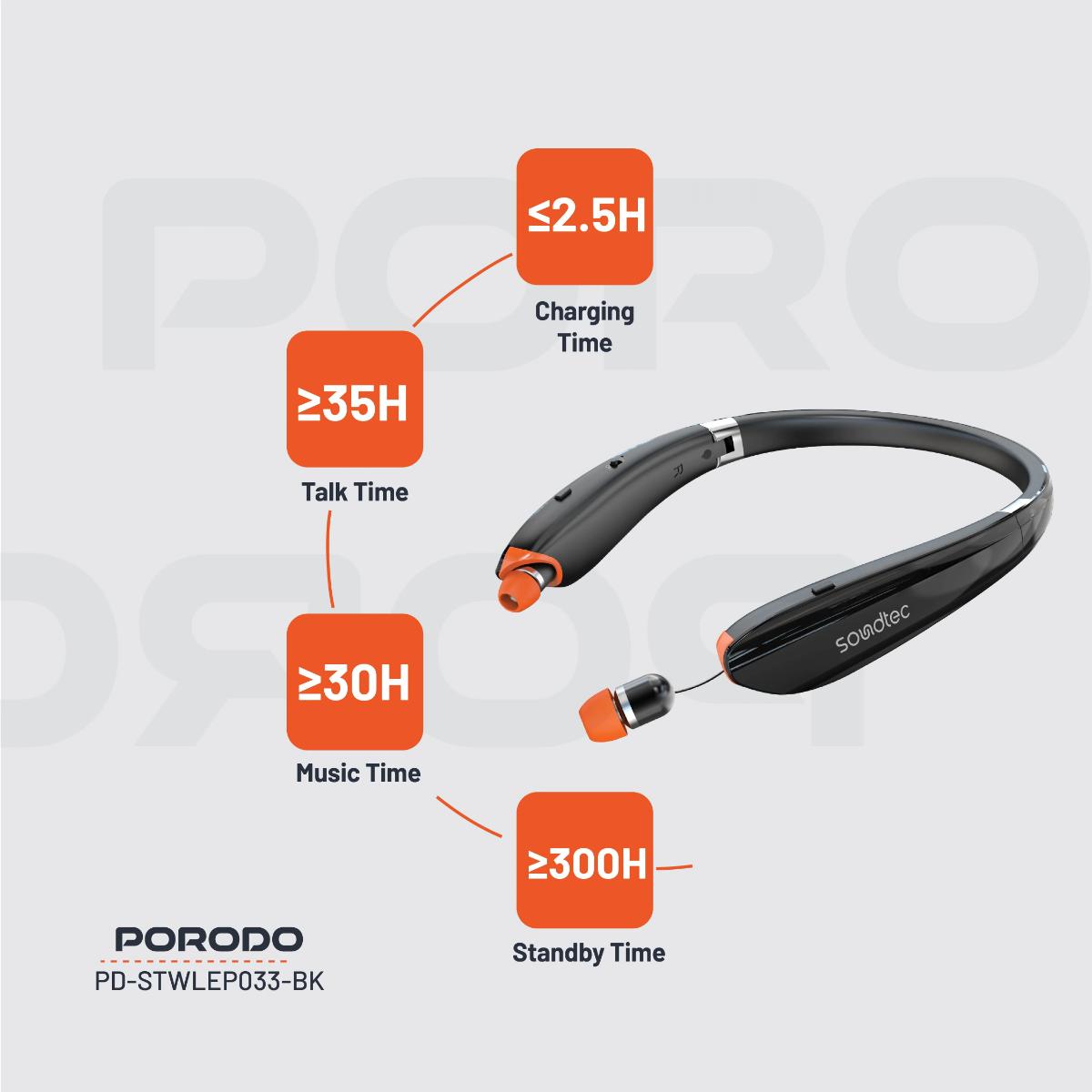 Porodo Soundtec Bluetooth Neck Band