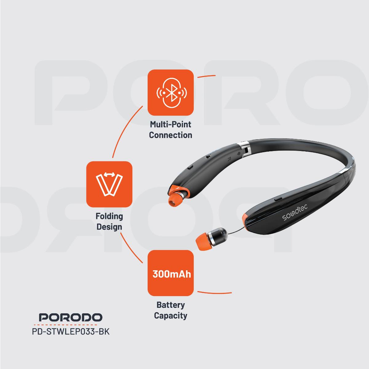 Porodo Soundtec Bluetooth Neck Band