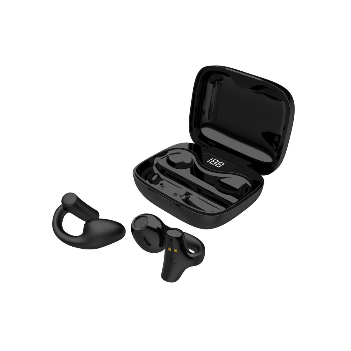 Porodo Soundtec Snap Clip-On Wireless Earbuds