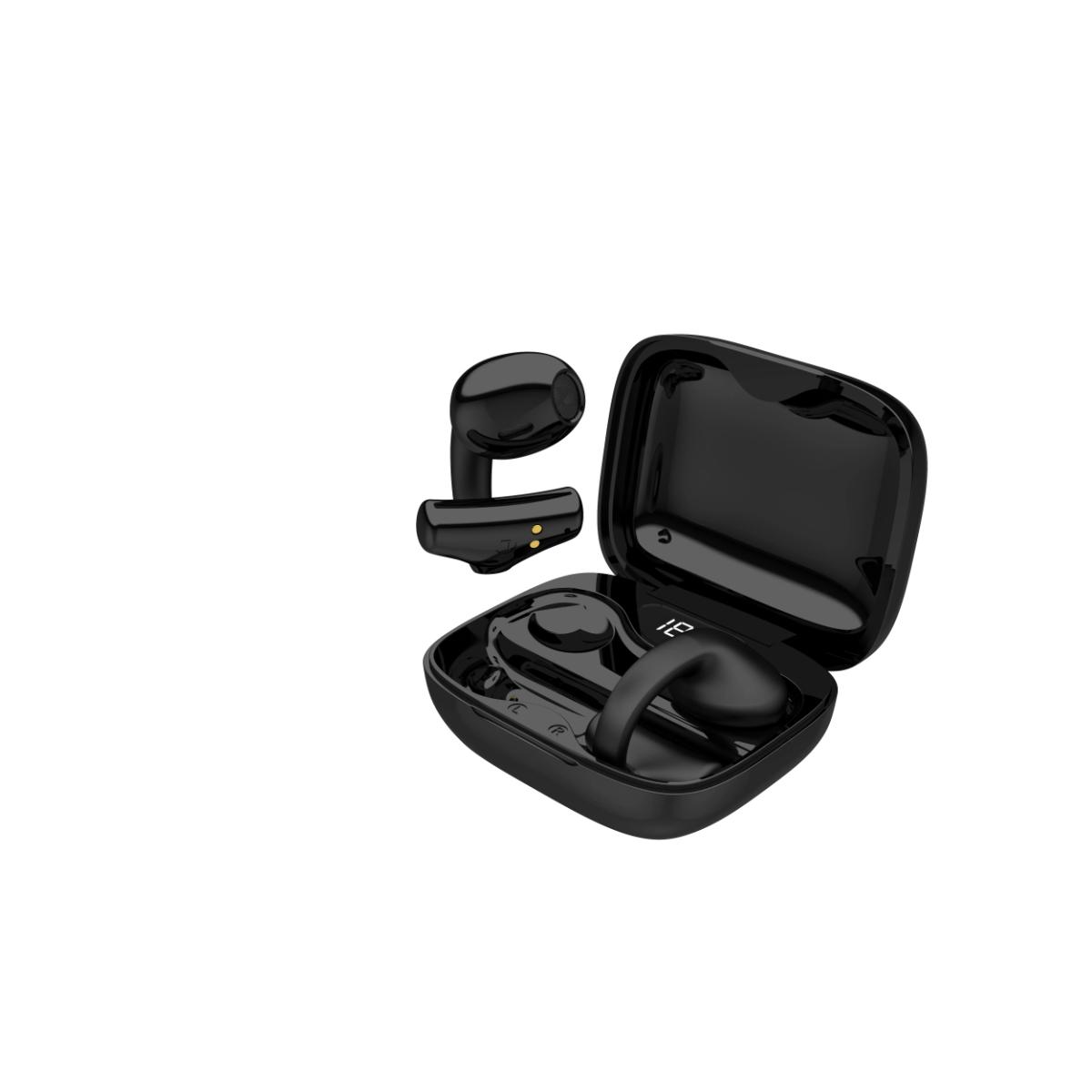 Porodo Soundtec Snap Clip-On Wireless Earbuds