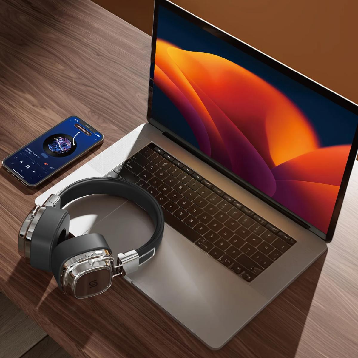 Porodo Vintage Wireless ENC Headphone