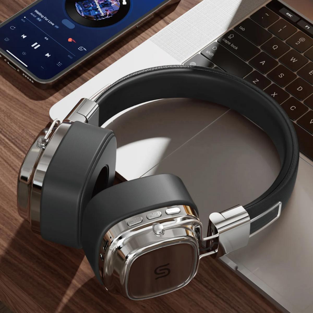 Porodo Vintage Wireless ENC Headphone