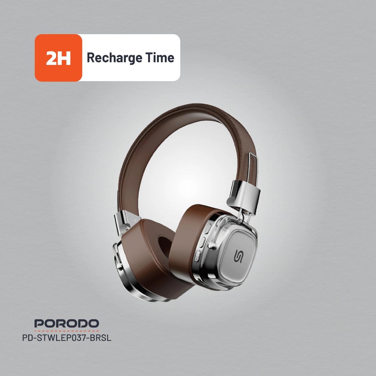 Porodo Vintage Wireless ENC Headphone