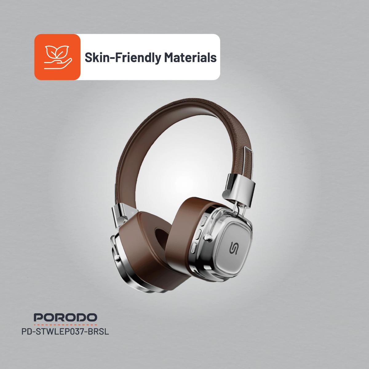 Porodo Vintage Wireless ENC Headphone