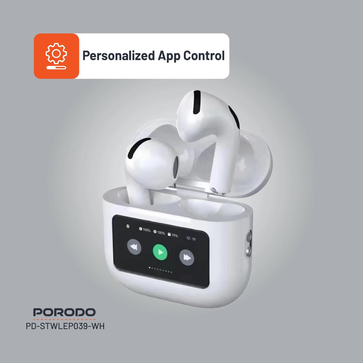 Porodo Soundtec Glimpse Touch Display TWS