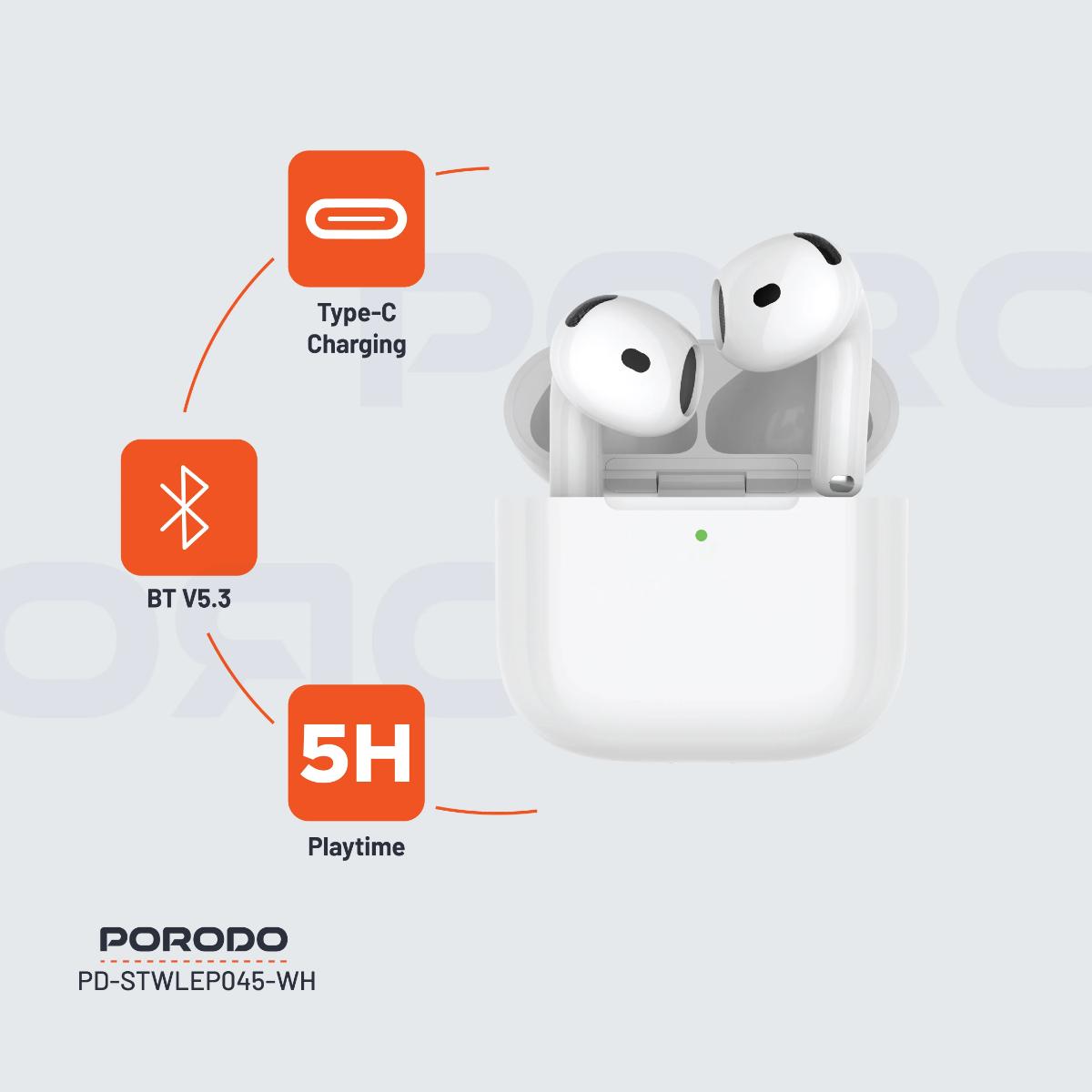 Porodo Soundtec Earbuds Gen 4