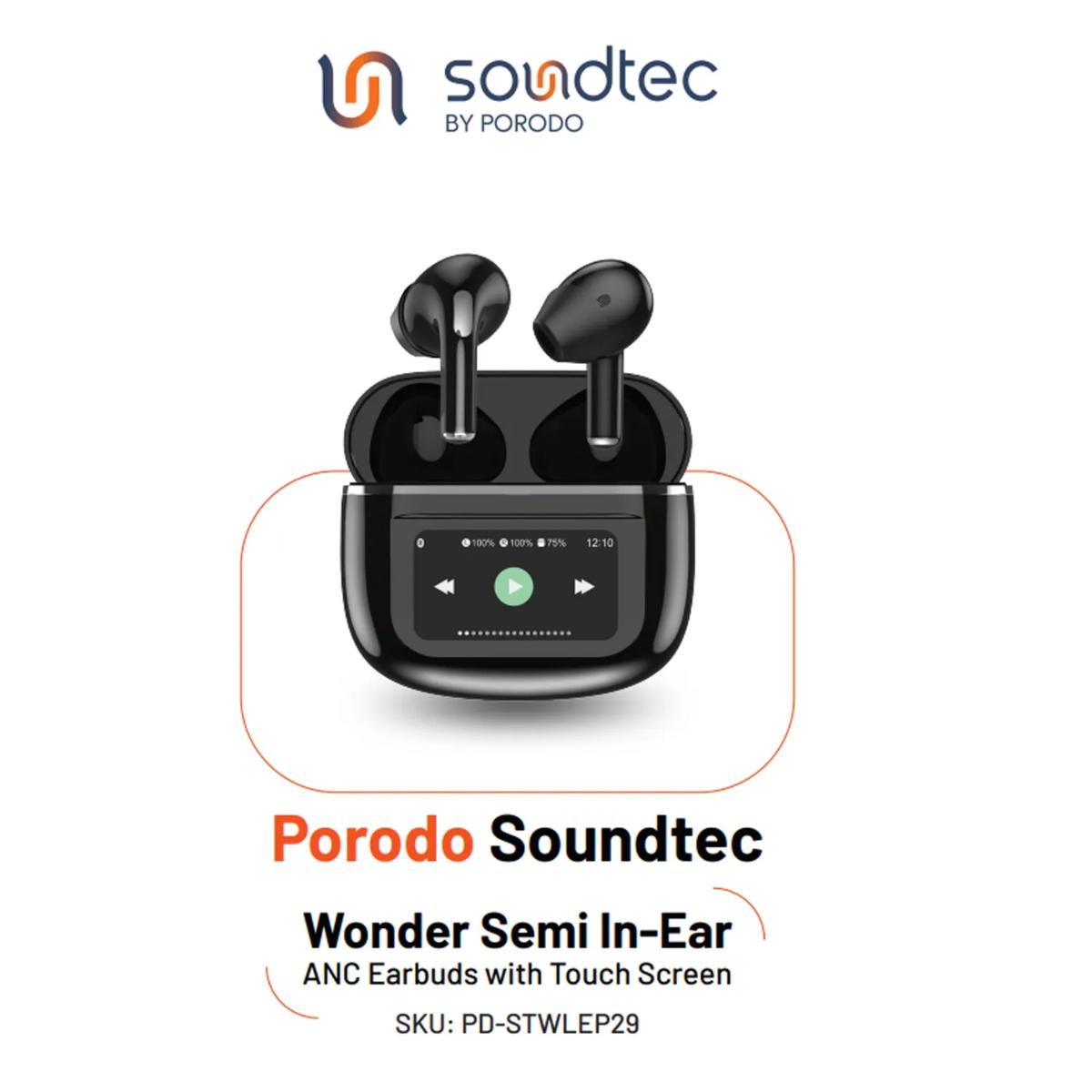 Porodo Soundtec Wonder TWS Earphone