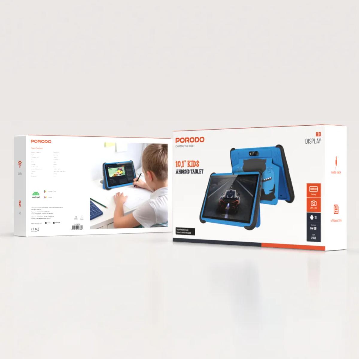 Porodo 10.1" Kids Android Tablet
