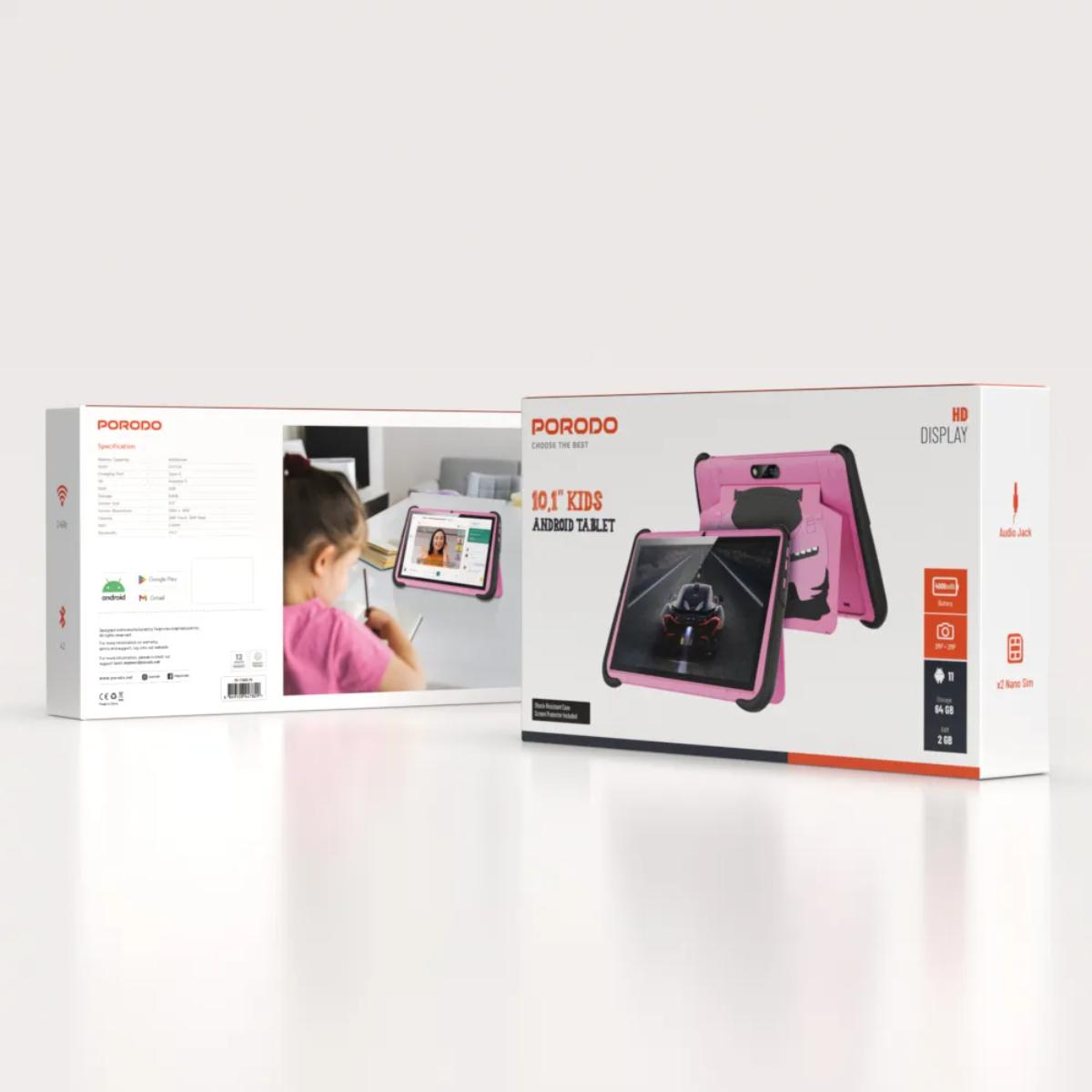 Porodo 10.1" Kids Android Tablet