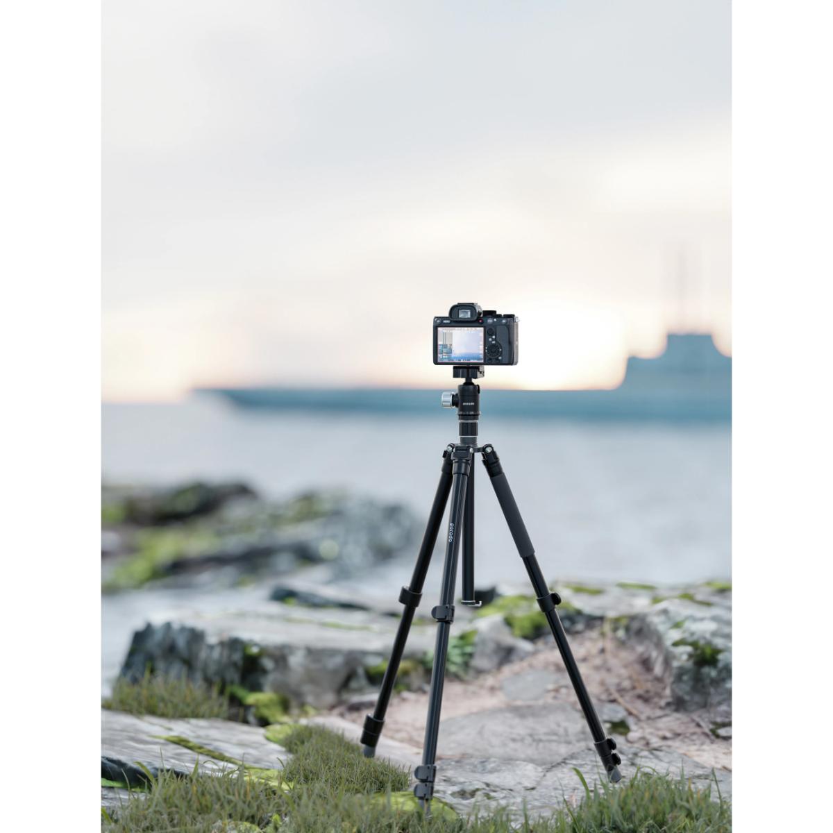Porodo Professional Aluminum Tripod 155Cm Height