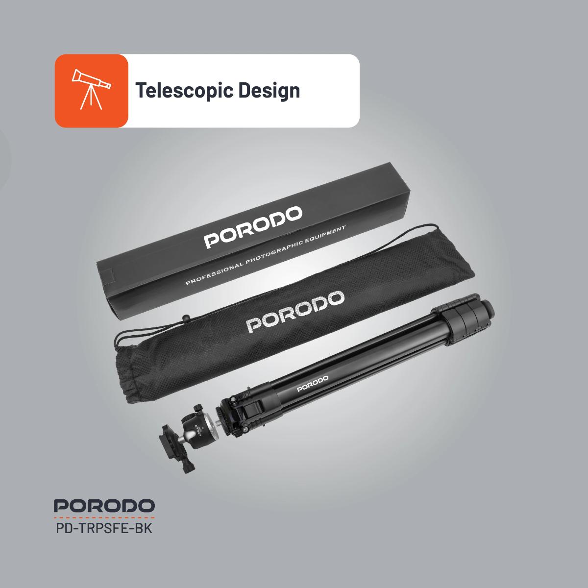 Porodo Ultra-Light Aluminum Tripod