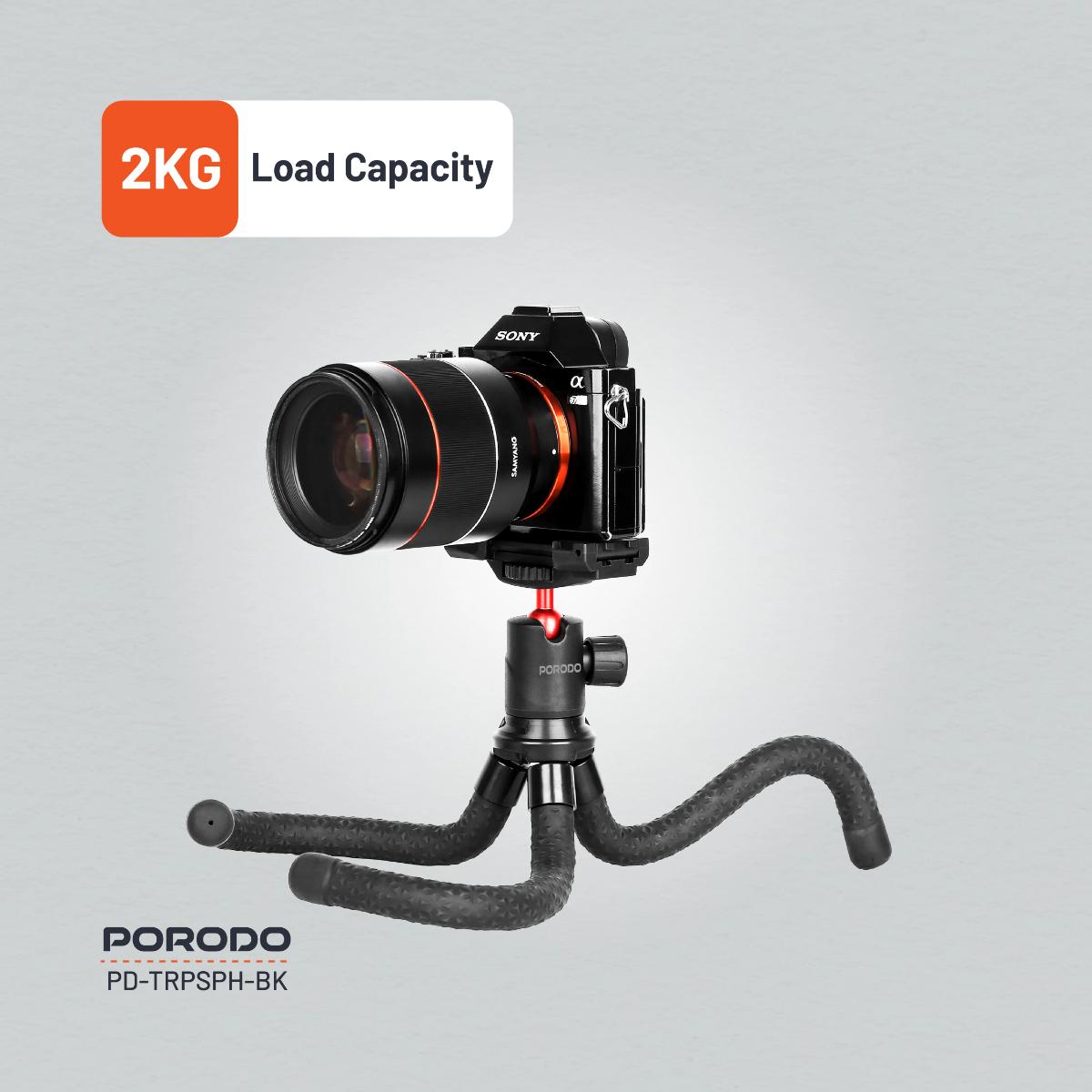 Porodo FlexibleTripod Stand