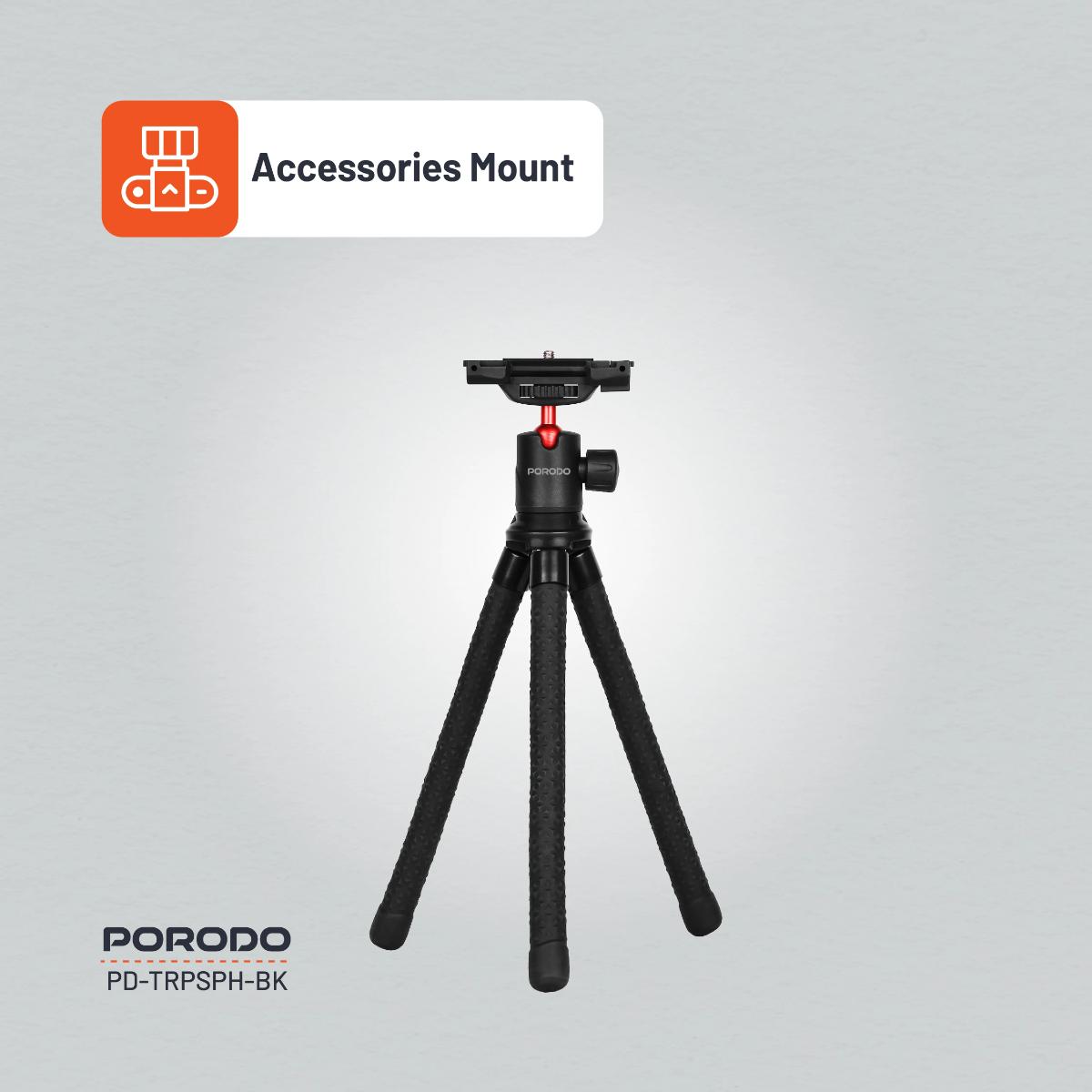Porodo FlexibleTripod Stand