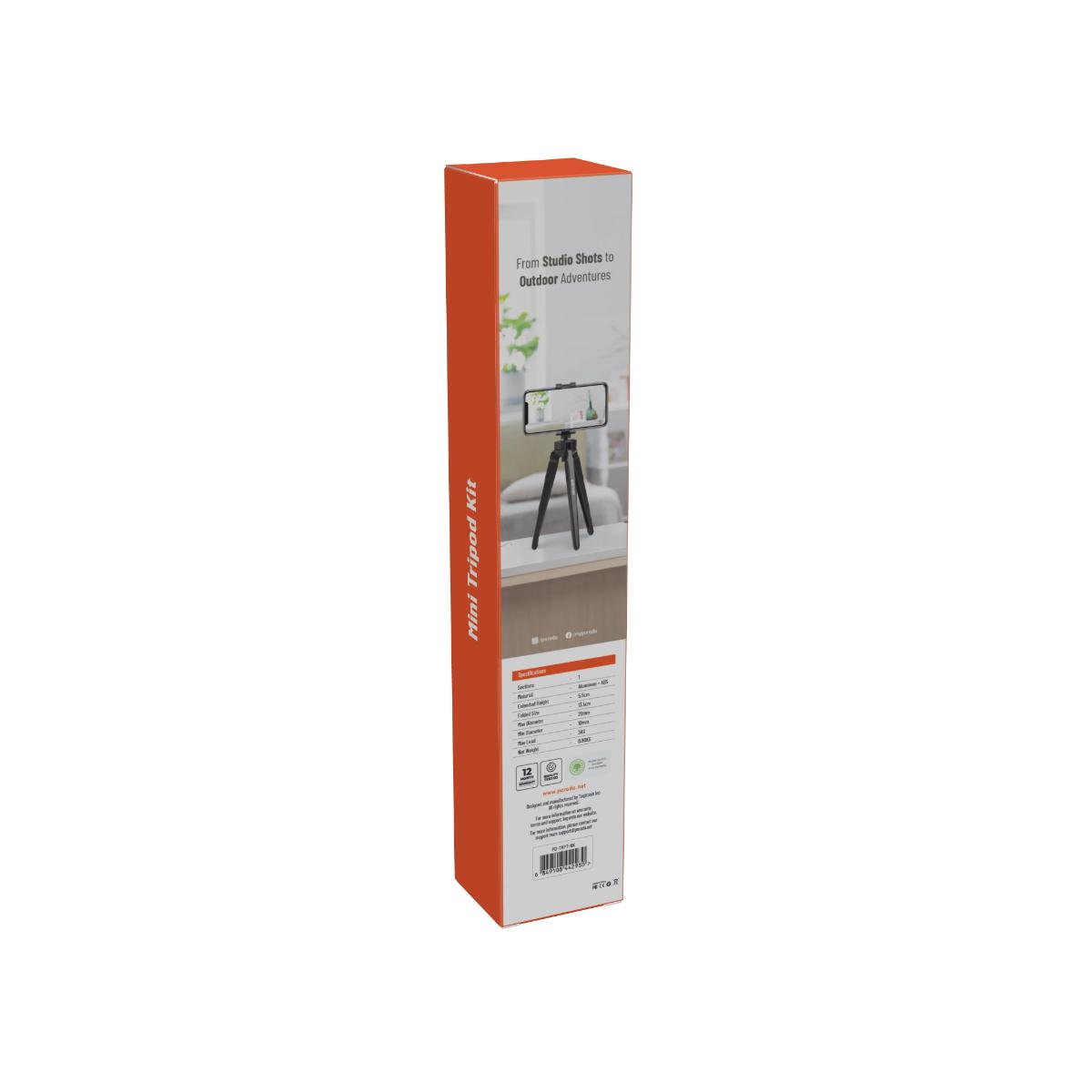 Porodo Professional Mini Tripod 55mm