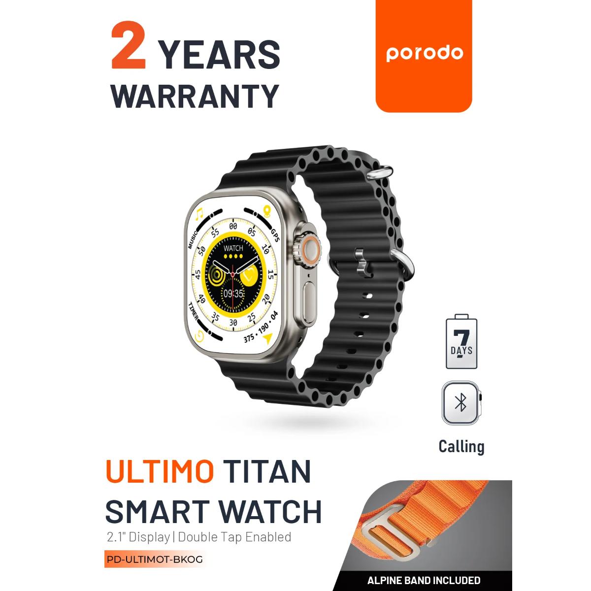 Porodo Ultimo Titan Smart Watch