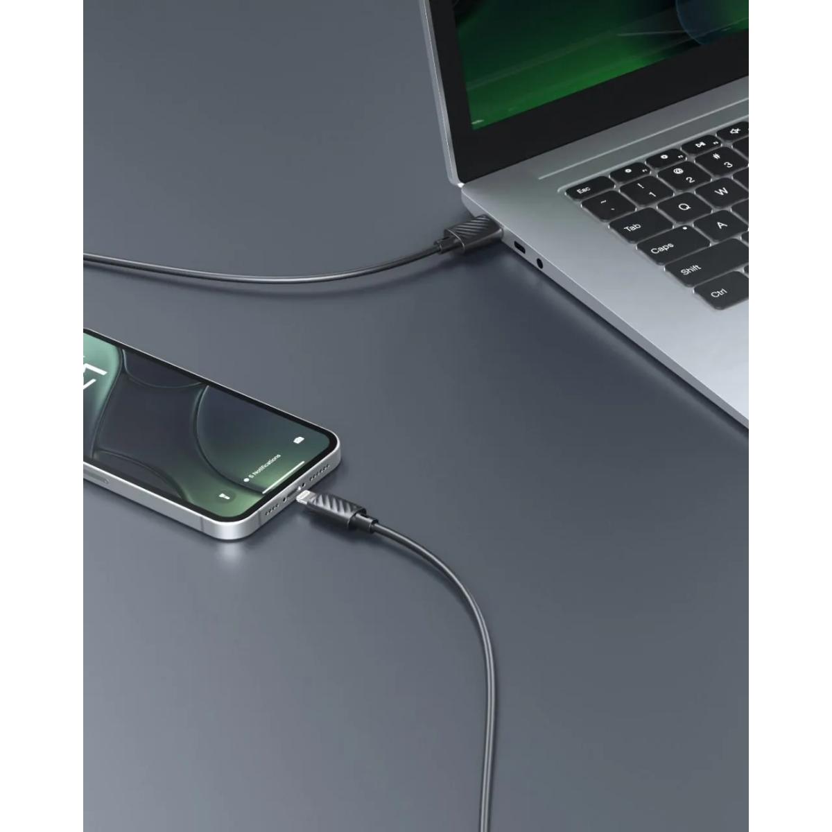 Porodo Premium Braided Lightning Cable (2.4A)