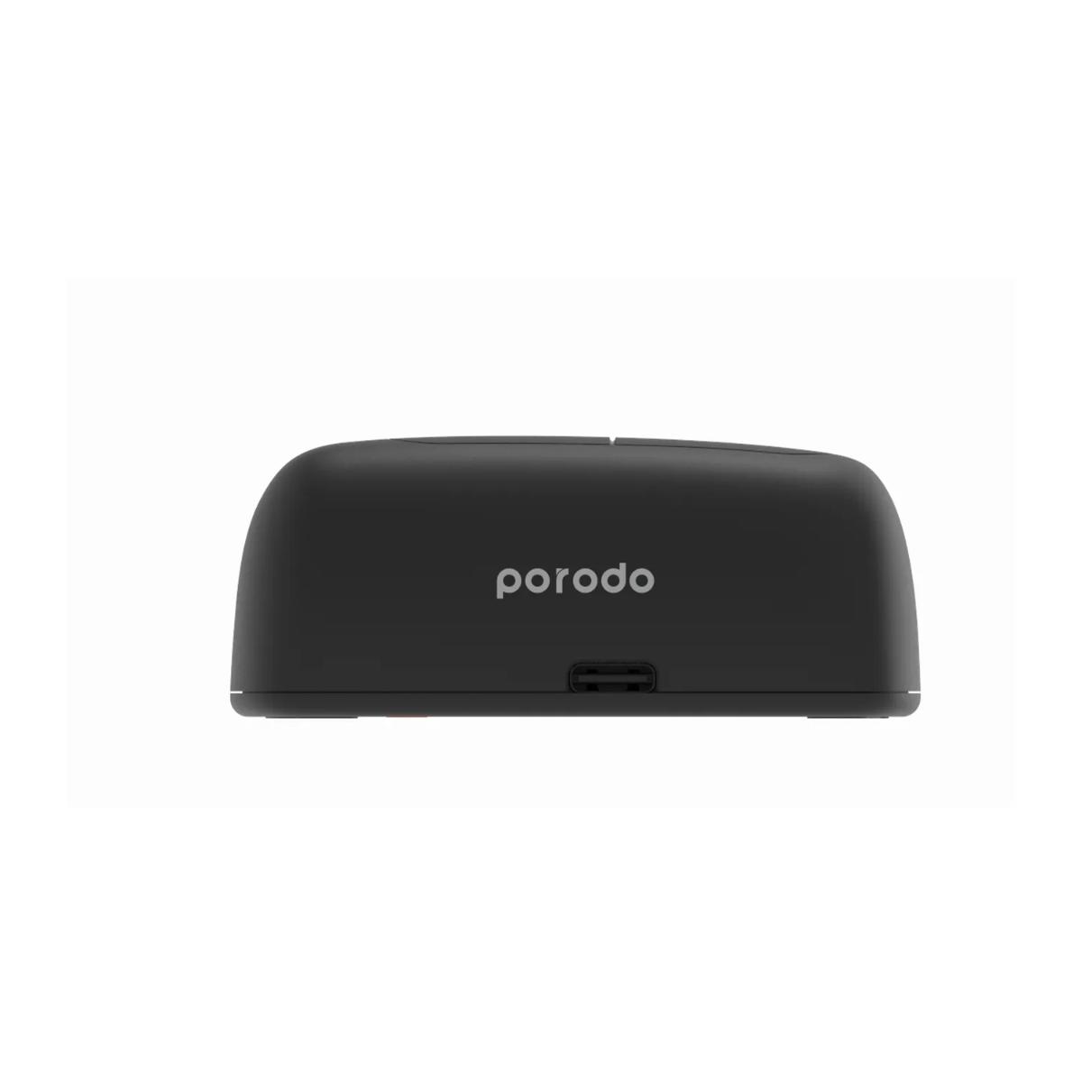 Porodo Horizontal Wireless Mouse Adjustable DPI