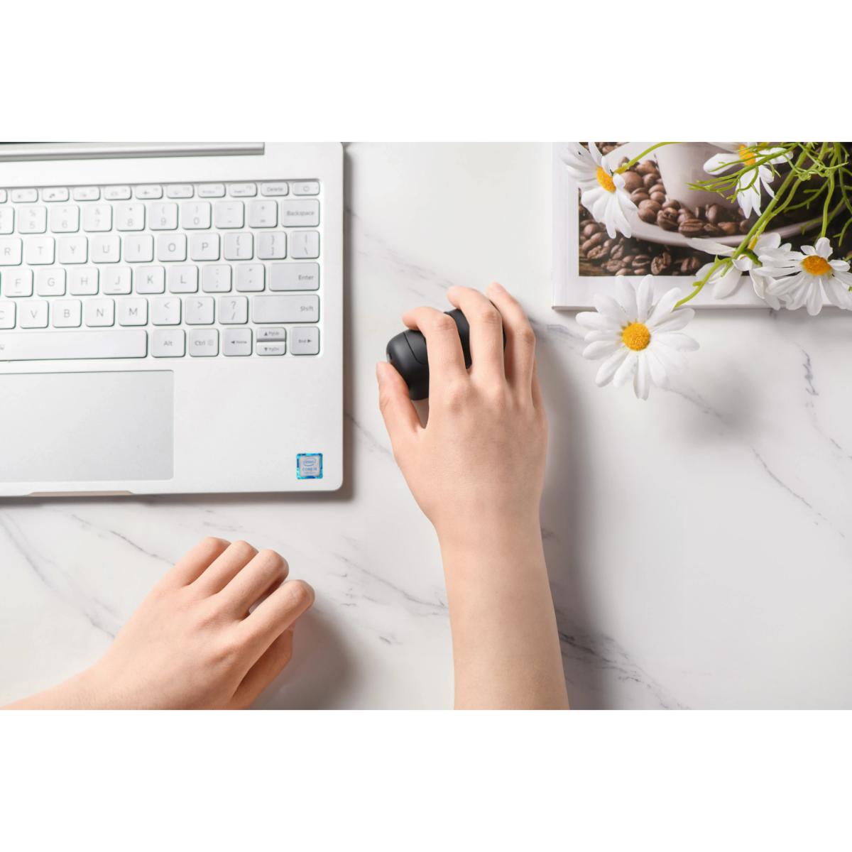 Porodo Horizontal Wireless Mouse Adjustable DPI