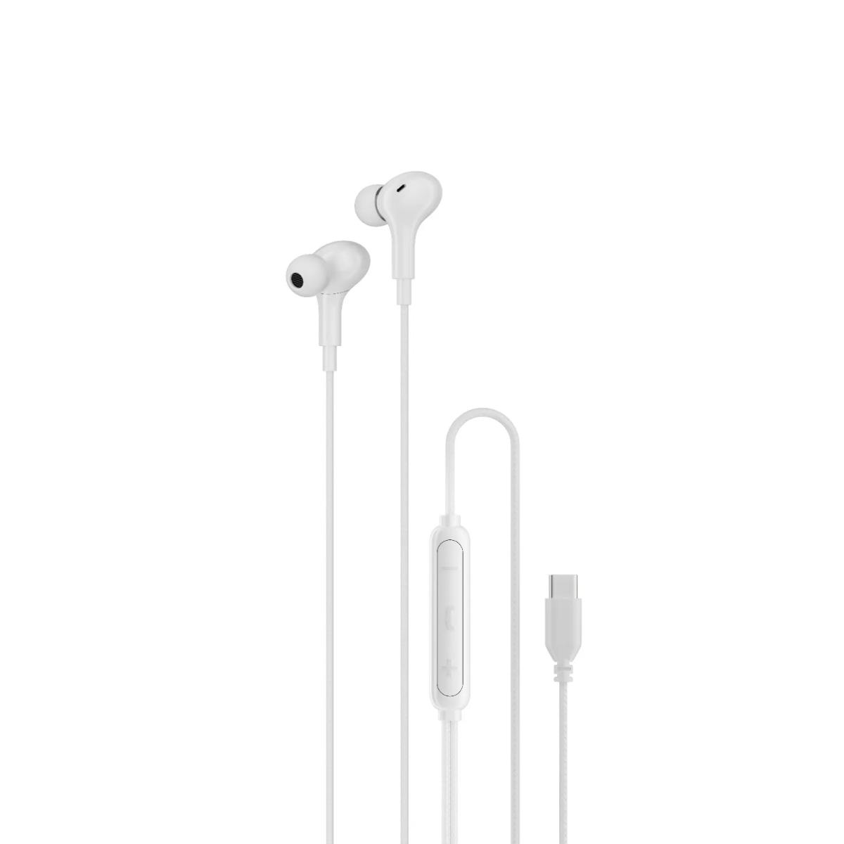 Porodo  Bass Type-C Wired Earphones