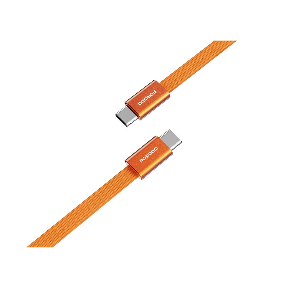 Porodo 60W USB-C to USB-C Braided Cable