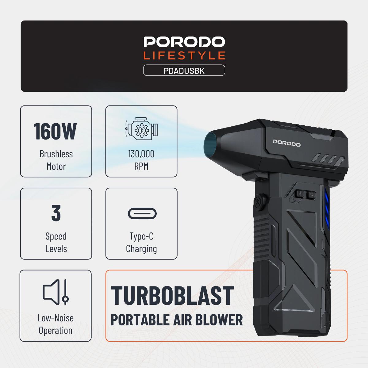 Porodo  Turboblast Portable Air Blower