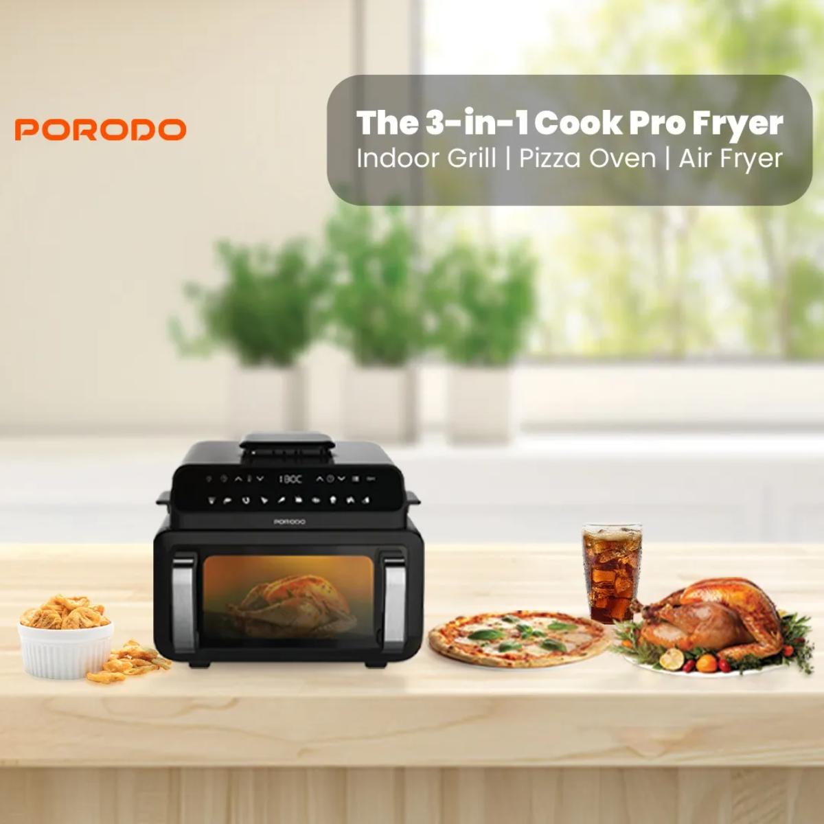 Porodo Flexi Cook Pro 10.5L Multi-Cooker & Air Fryer