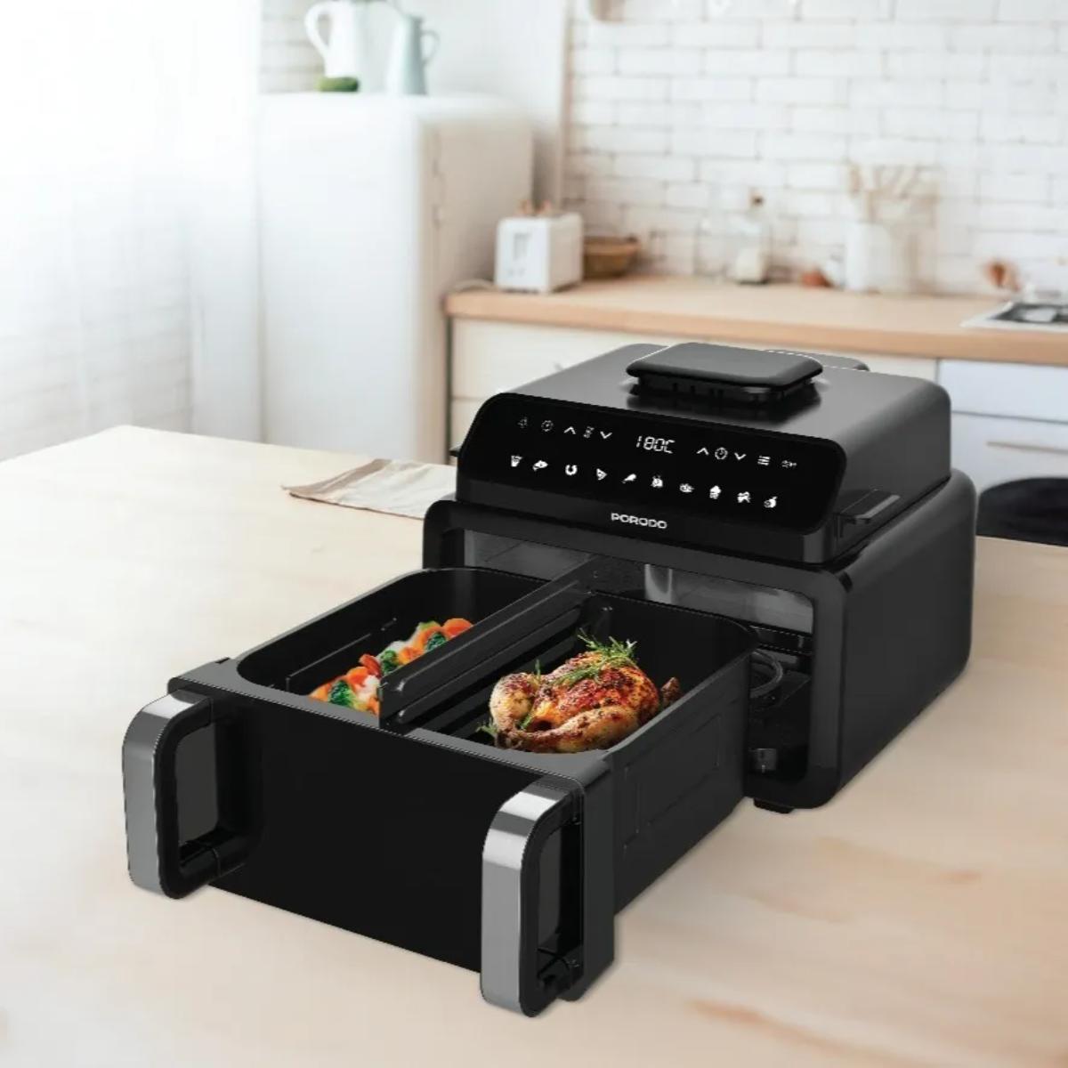 Porodo Flexi Cook Pro 10.5L Multi-Cooker & Air Fryer