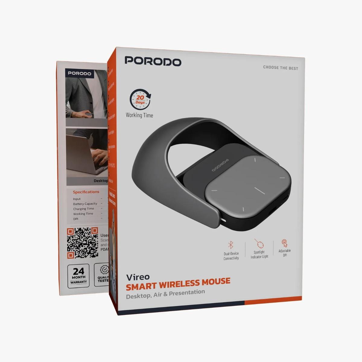 Porodo Vireo Smart Wireless Mouse
