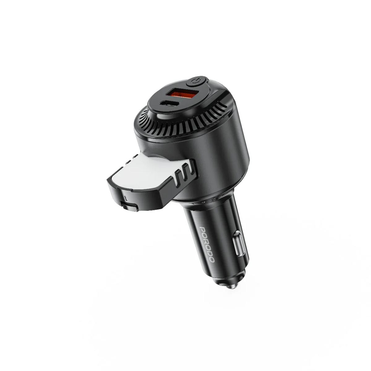 Porodo Mist Charge 2 IN 1 Car Charger
