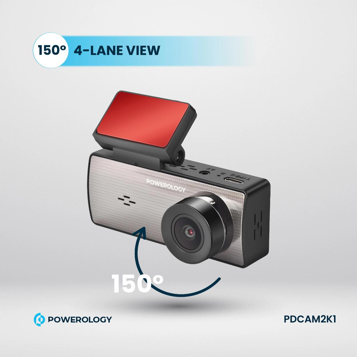 Powerology Dual Recording Dash Camera