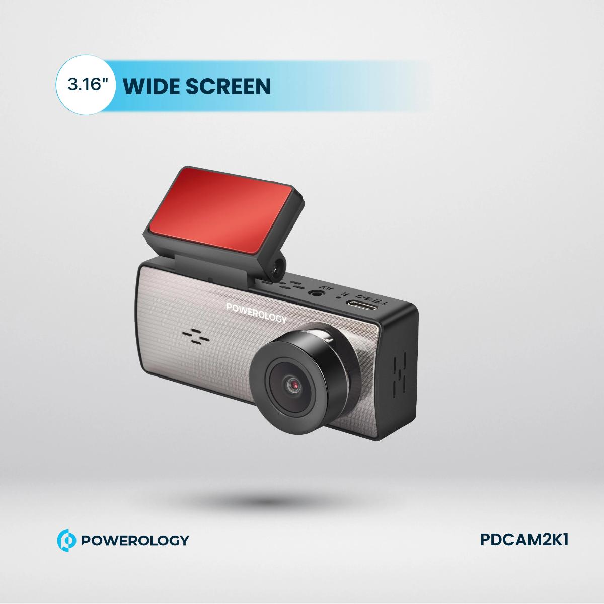 Powerology Dual Recording Dash Camera