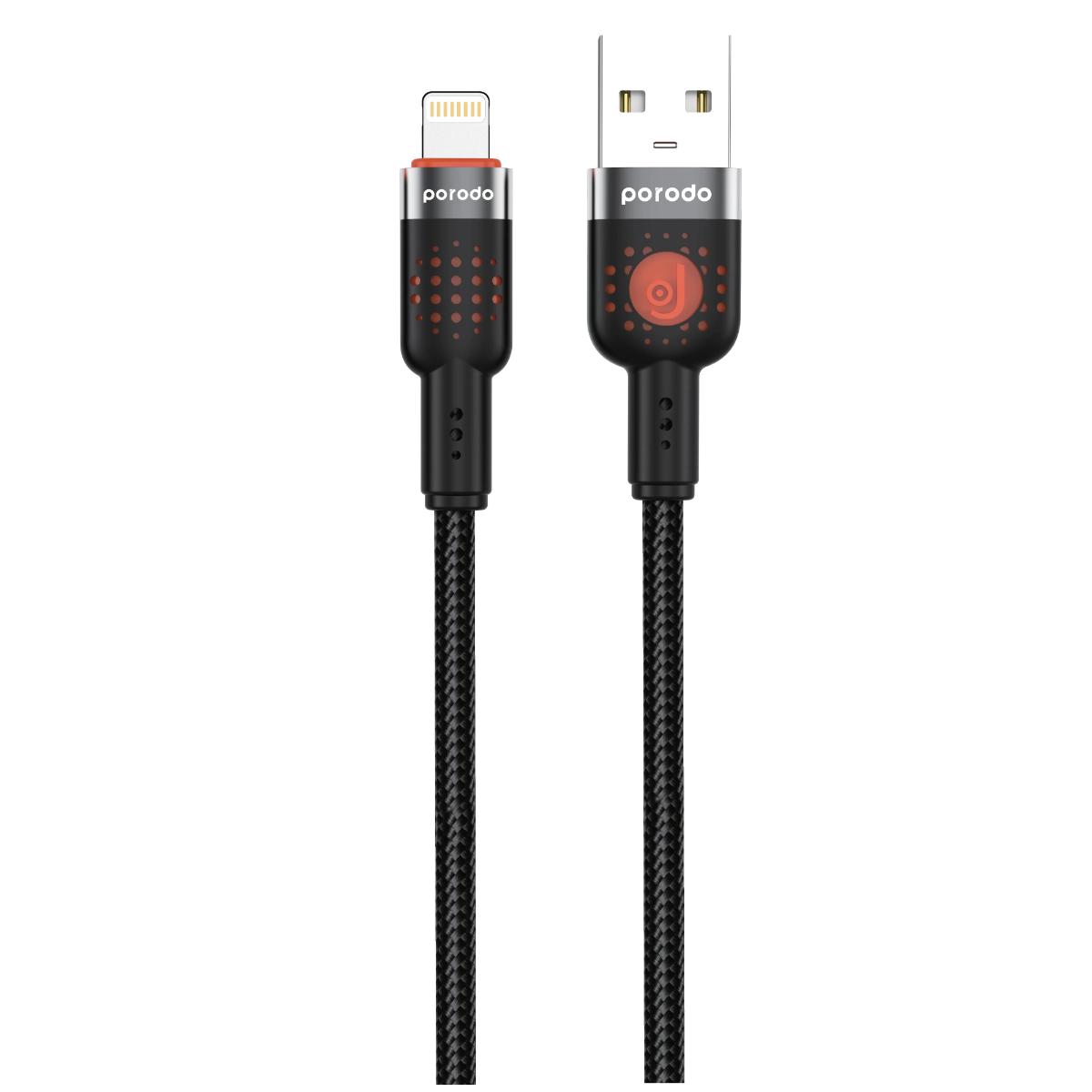 Porodo Braided Cable USB-A to Lightning