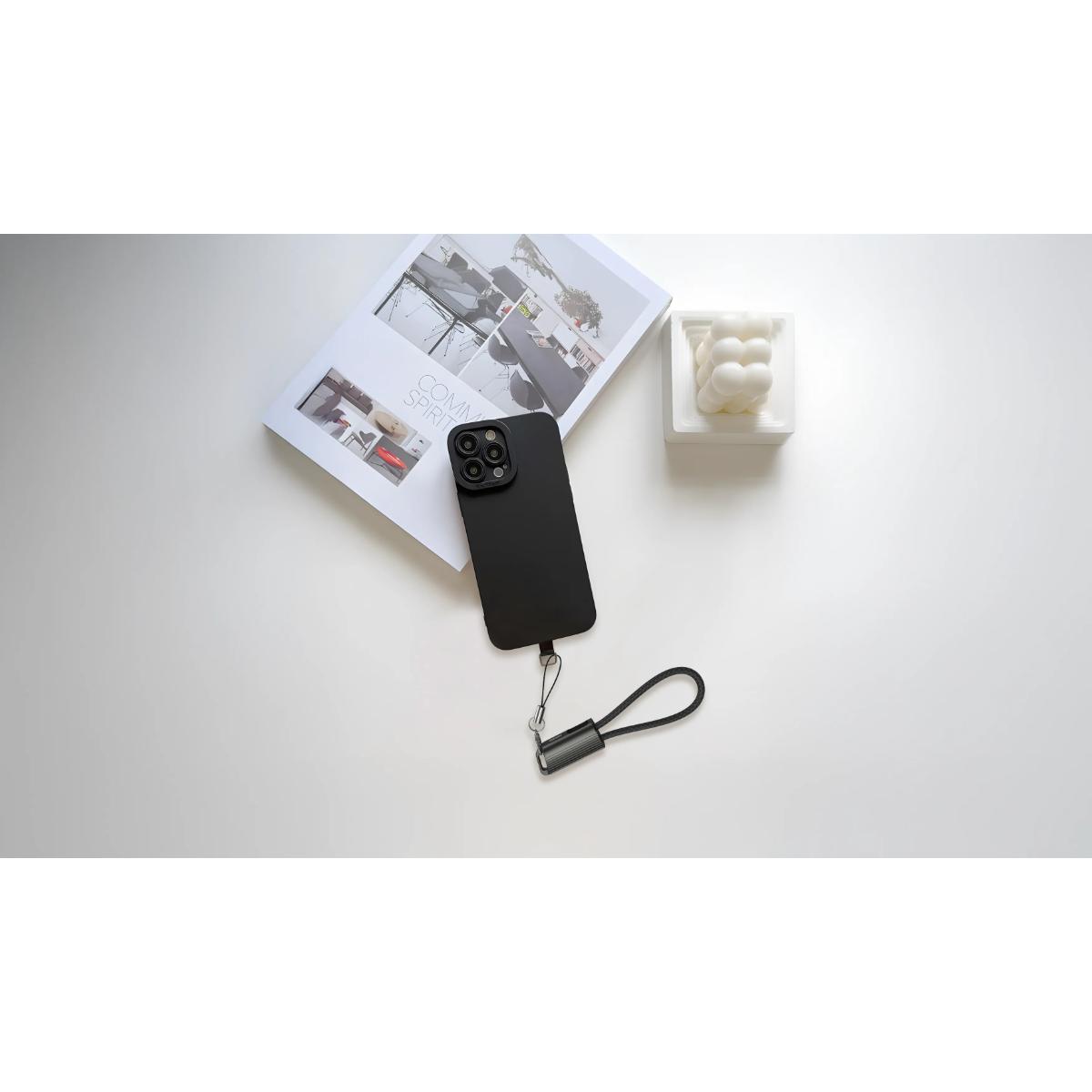 Porodo Chargeloop 30W Keychain USB-C to Lightning Cable