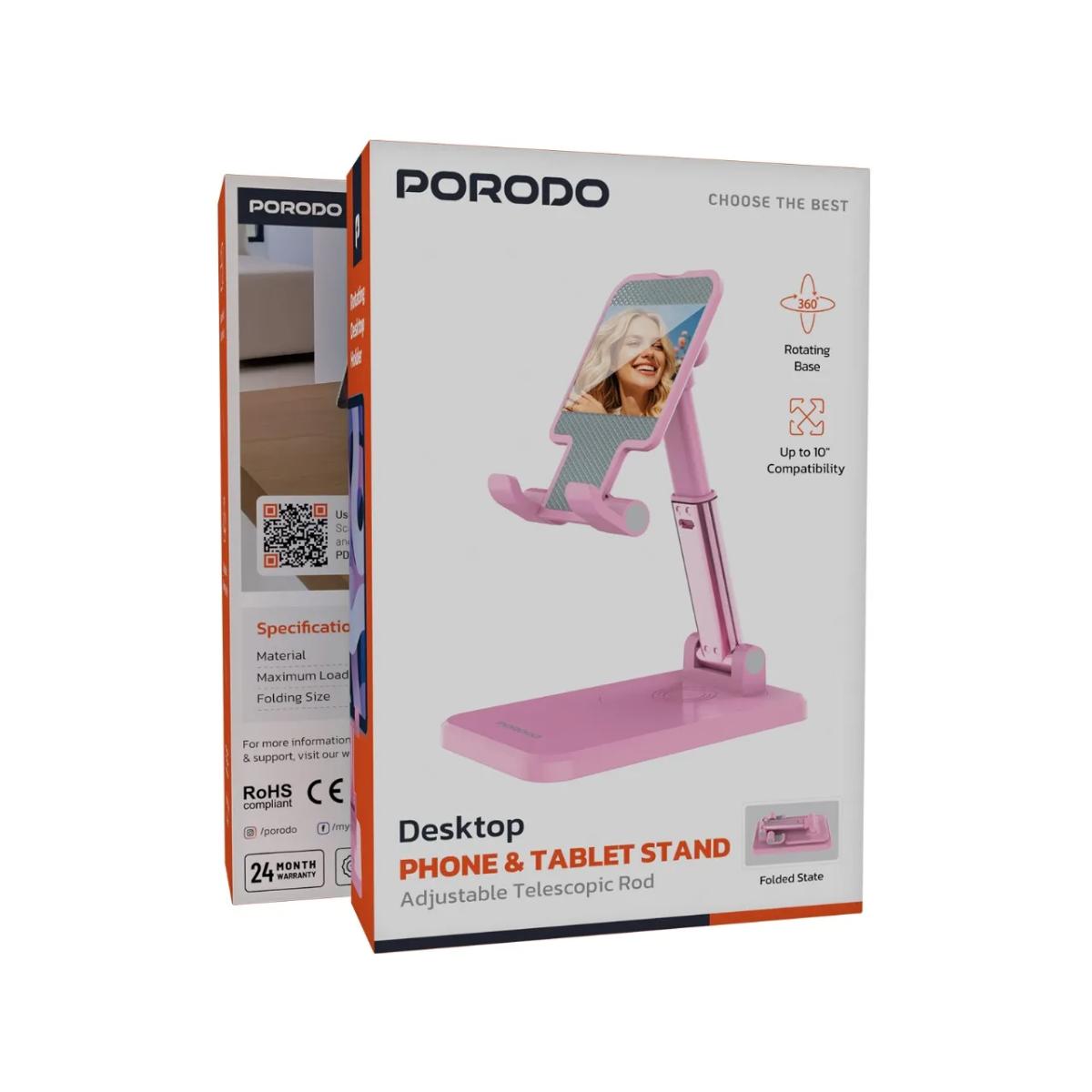 Porodo Desktop Phone & Tablet Stand