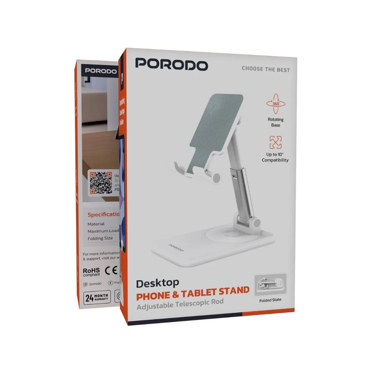 Porodo Desktop Phone & Tablet Stand
