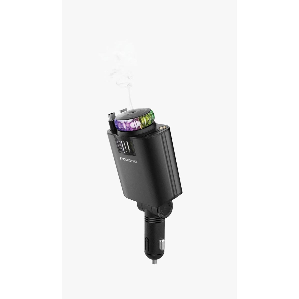 Porodo AROMAGLOW 120W Fast Car Charger