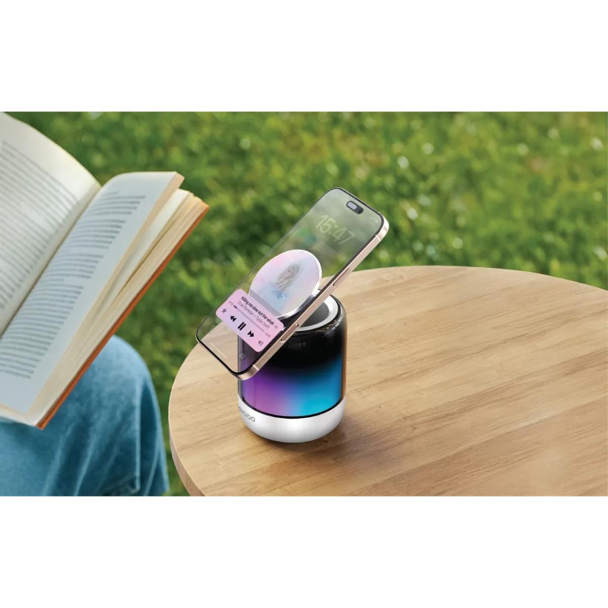 Porodo Syncglow Speaker & Phone Holder