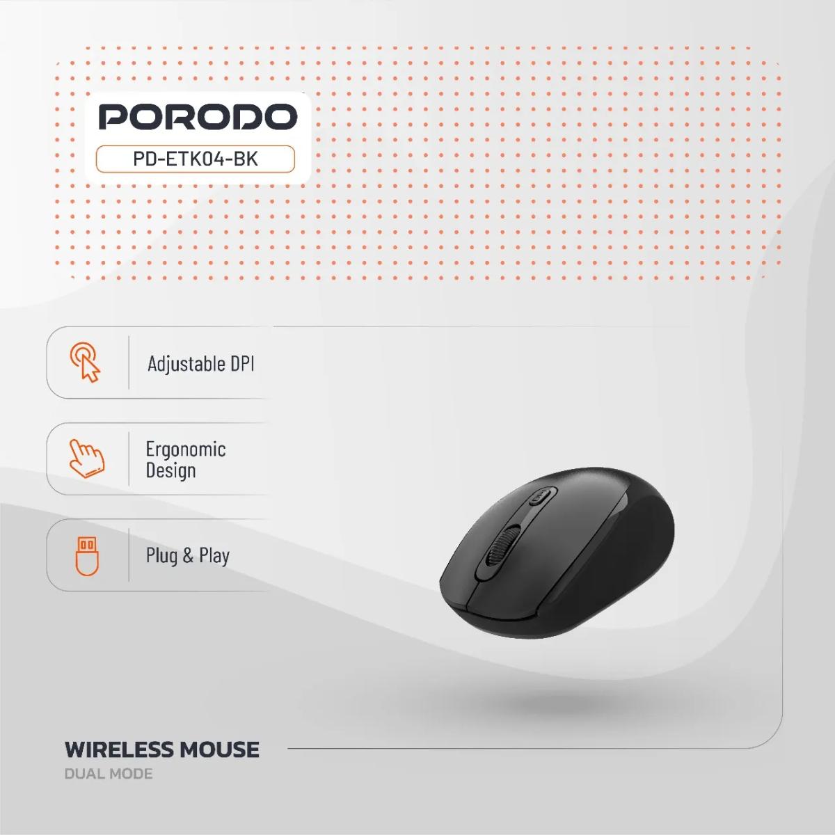 Porodo Wireless Mouse