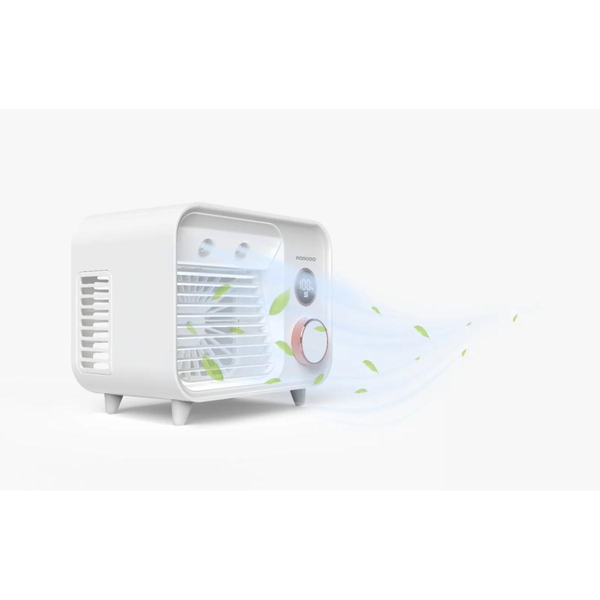 Porodo  Mini Mist Fan Desktop Air Cooler