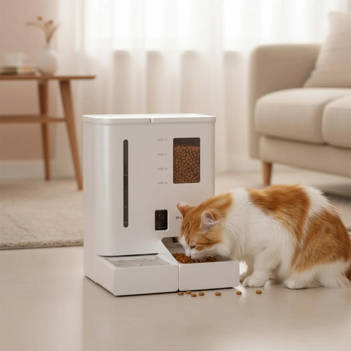 Porodo PetMate Smart Feeder & Waterer with HD Camera