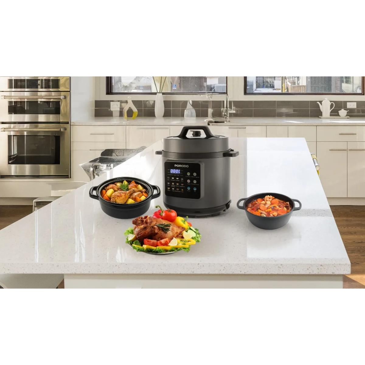 Porodo Lifestyle Multi-Cuisine Pressure Cooker