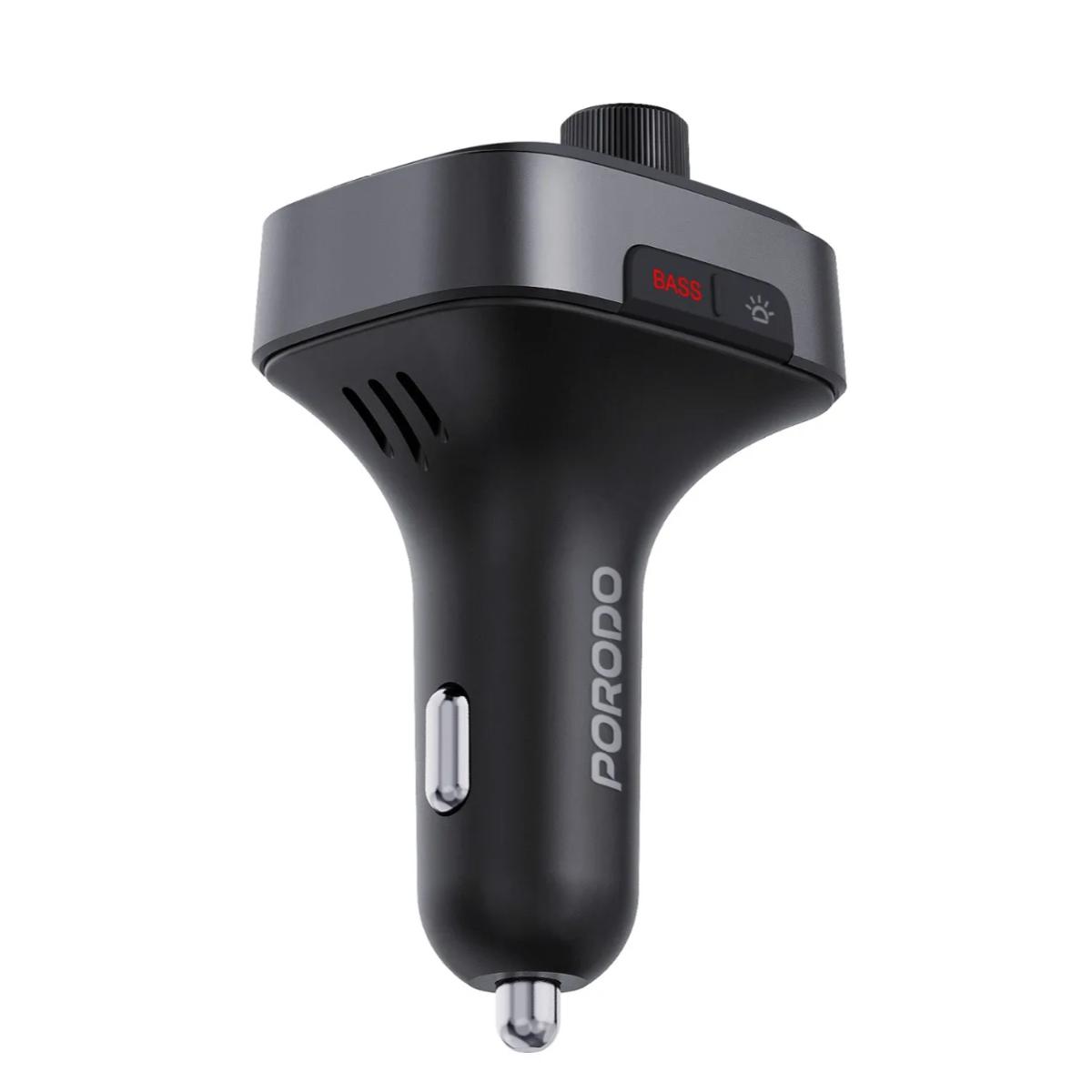 Porodo Smart Car Charger FM Transmitter