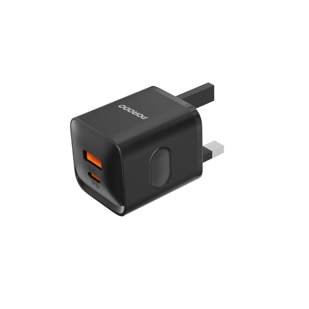 Porodo Dual Port Wall Charger UK