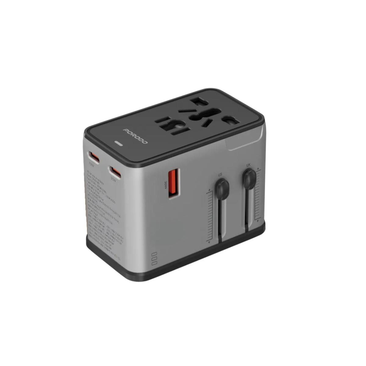 Porodo Mega Volt Universal Travel Adapter