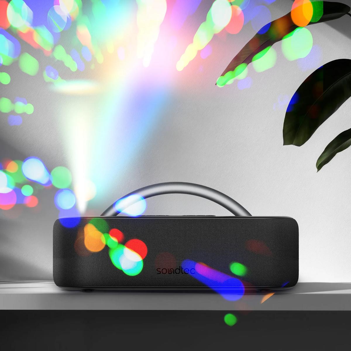 Porodo Galactic Star Light Portable Speaker (30W)