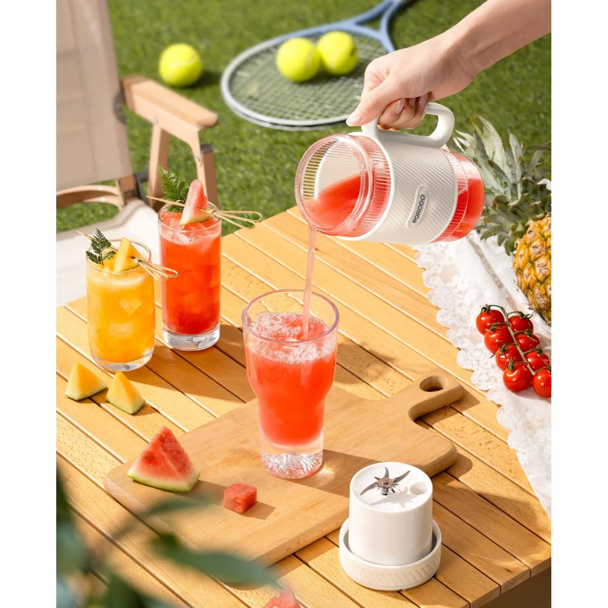Porodo  Portable Dual-Cup Smoothie Blender