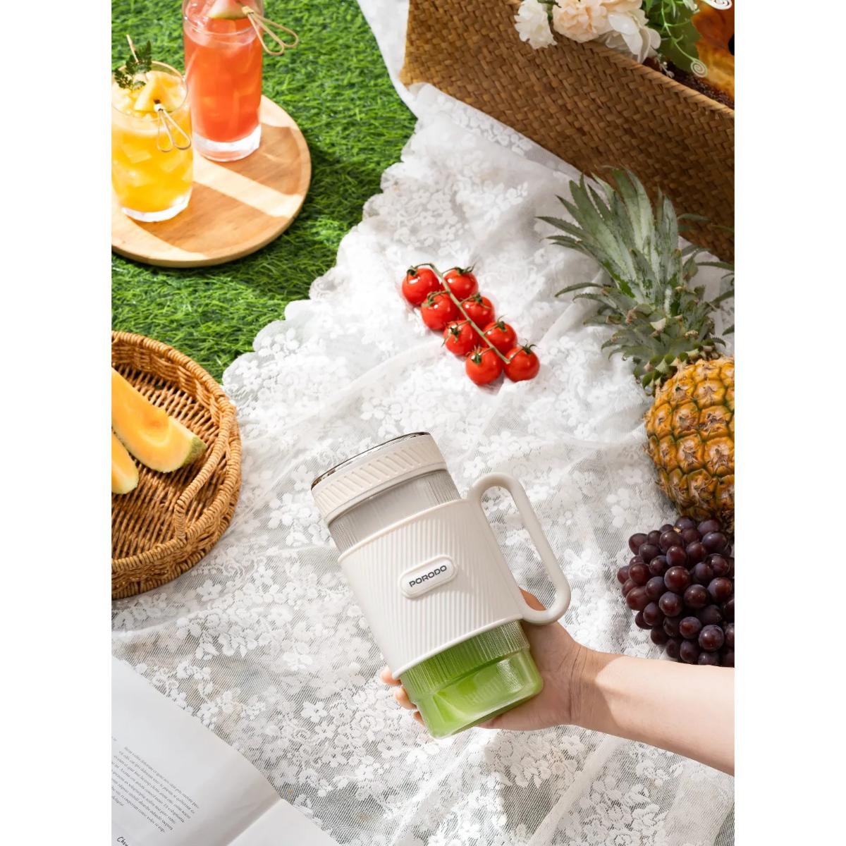 Porodo  Portable Dual-Cup Smoothie Blender