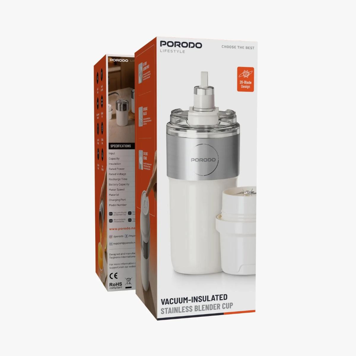 Porodo  Vacuum-Insulated Stainless Blender Cup