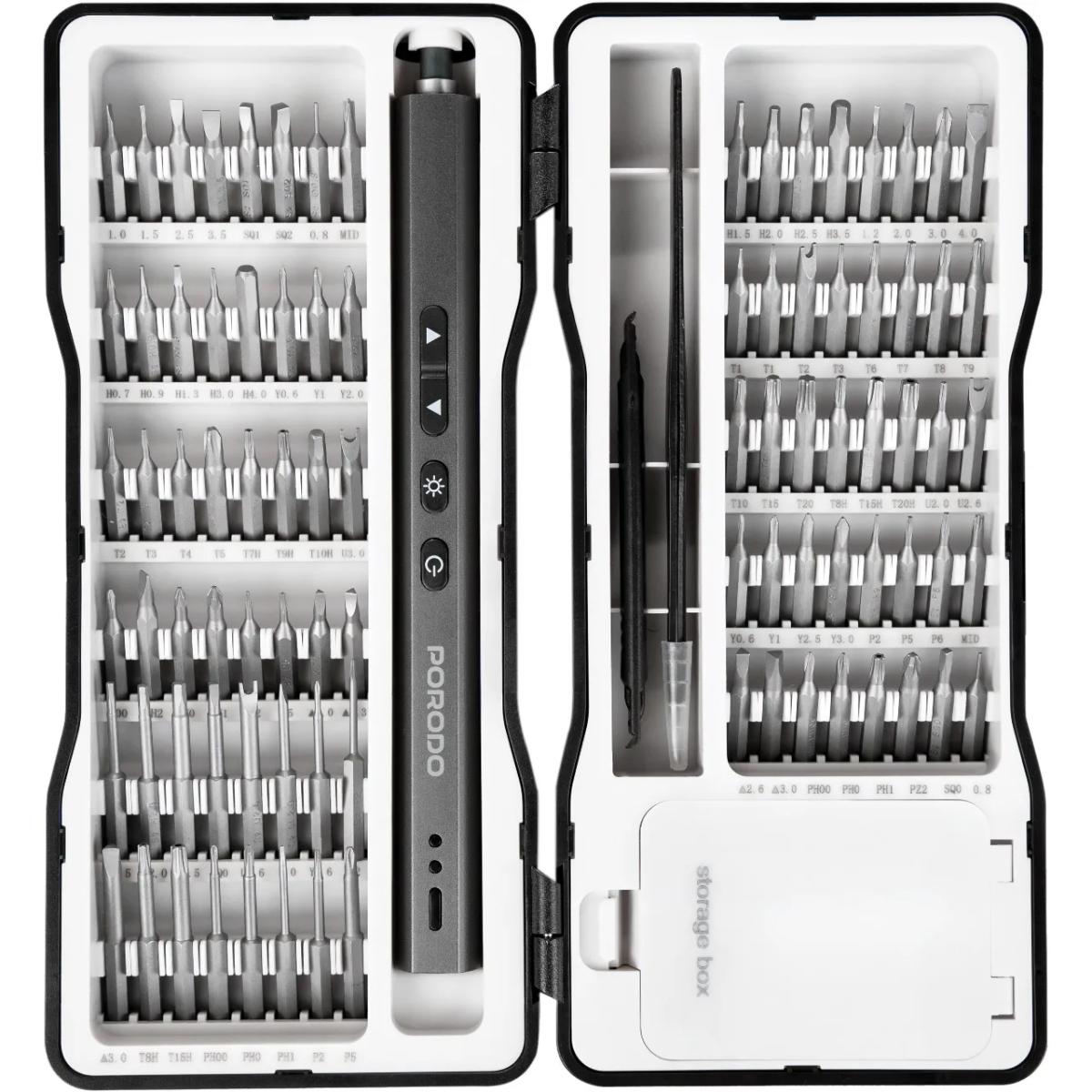 Porodo Electric Screwdriver Kit