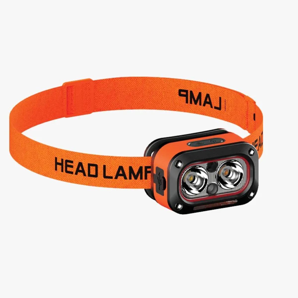 Porodo Wave-Sensor Rechargeable LED Headlamp